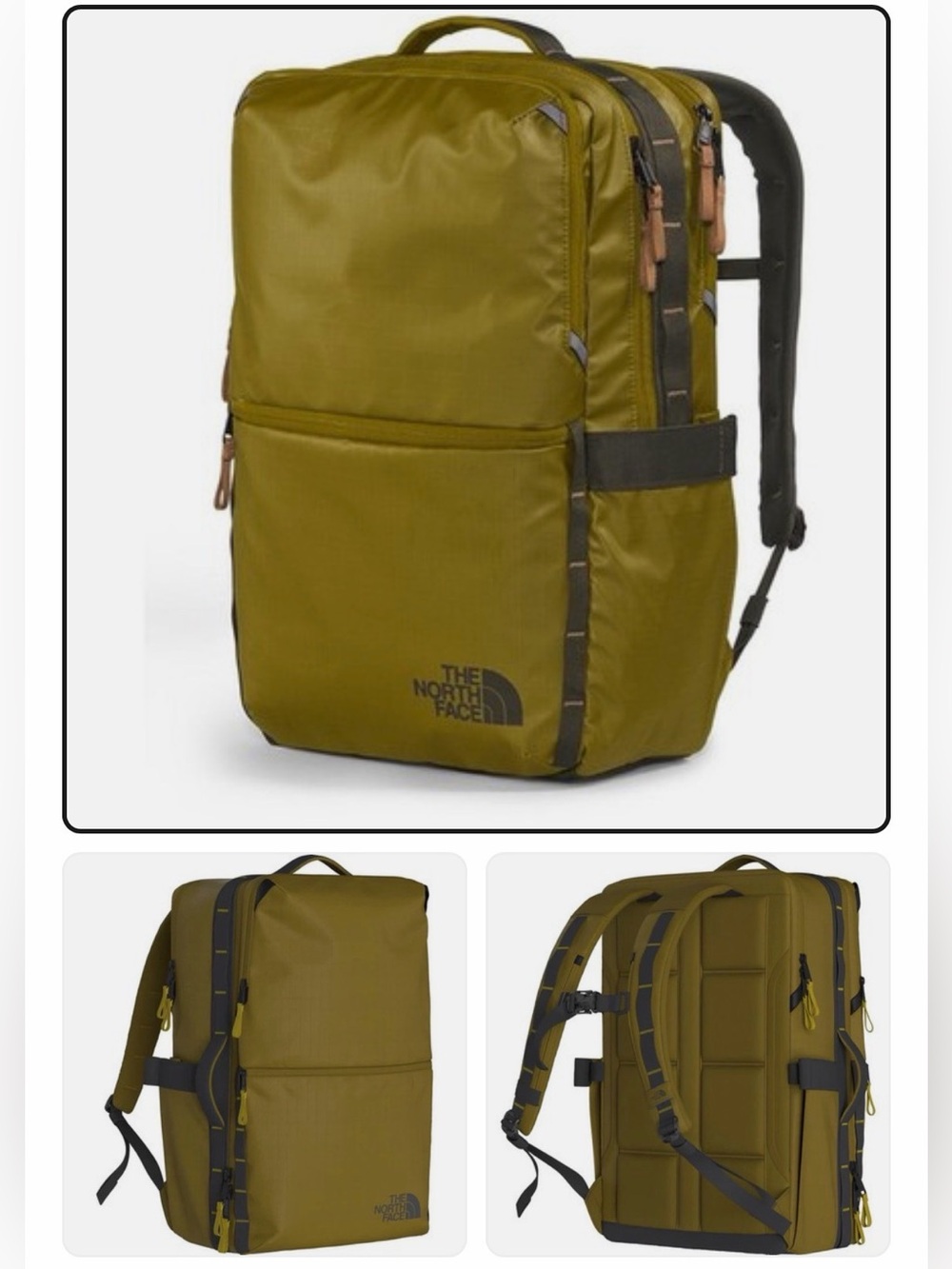 NWT The North Face Base Camp
Voyager Travel Pack - Deep Dijon 35
L